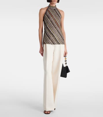 Top mit Pailletten | Missoni