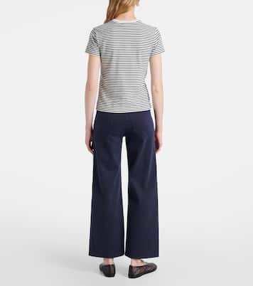 T-shirt in cotone a righe | Frame