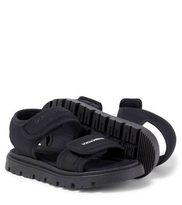Logo mesh sandals | Dolce&Gabbana Kids