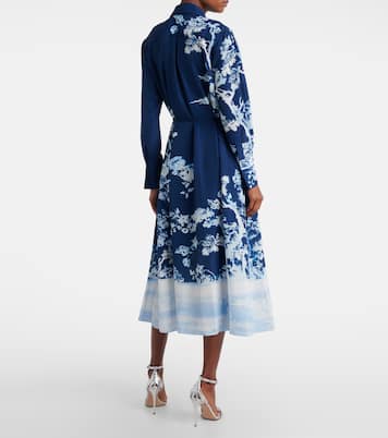 Bedrucktes Midikleid | Erdem