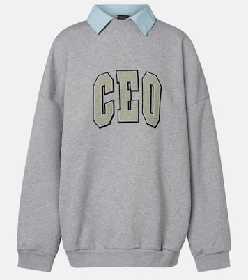 CEO Team cotton fleece sweatshirt | Balenciaga