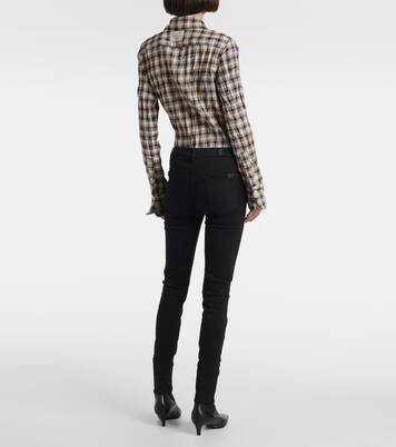 Mid-Rise Skinny Jeans | 7 For All Mankind