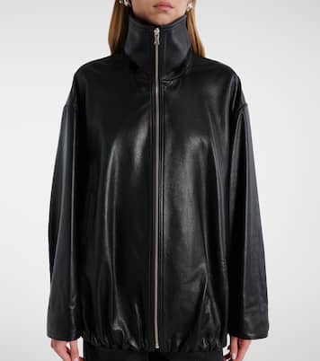 Elisse leather jacket | Nour Hammour