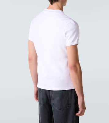 Triangle cotton jersey T-shirt | Prada