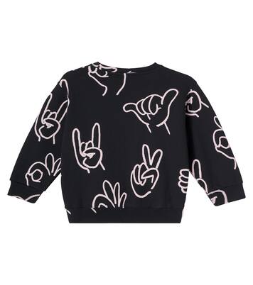 Monti printed cotton jersey sweatshirt | Molo