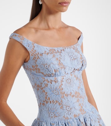 Midikleid aus Spitze | Self-Portrait