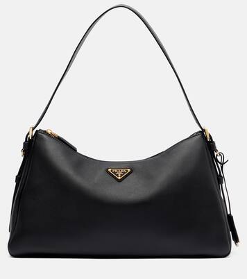 Prada Aimée Large leather shoulder bag | Prada