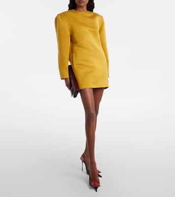 Slingback-Pumps Amalia 110 aus Satin | Saint Laurent