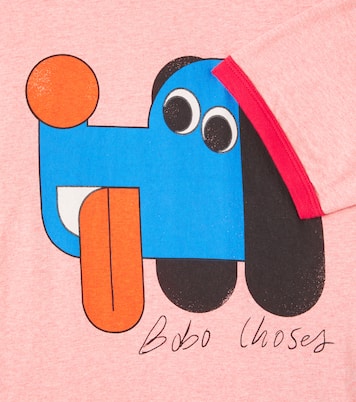 Printed cotton jersey T-shirt | Bobo Choses
