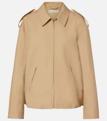 Cotton satin jacket | Acne Studios
