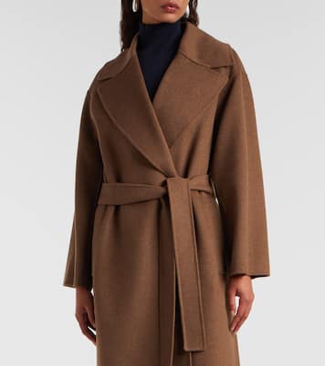 Curoe virgin wool wrap coat | 'S Max Mara