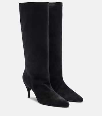 Bottes Silhouette en daim | Herbert Levine