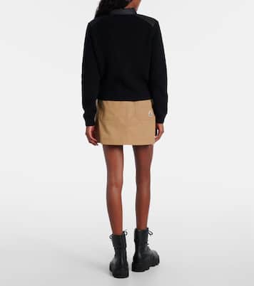 Daunenjacke mit Wolle und Kaschmir | Moncler