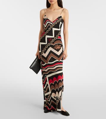 Istrice silk slip dress | Pucci