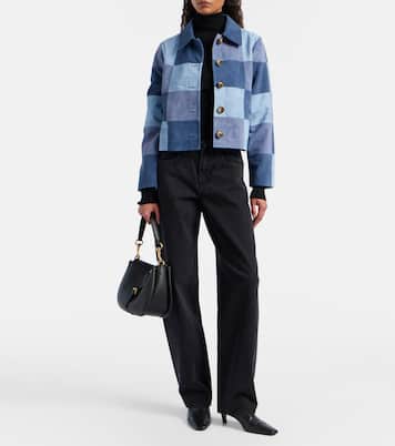 Jacke aus Veloursleder | Rixo