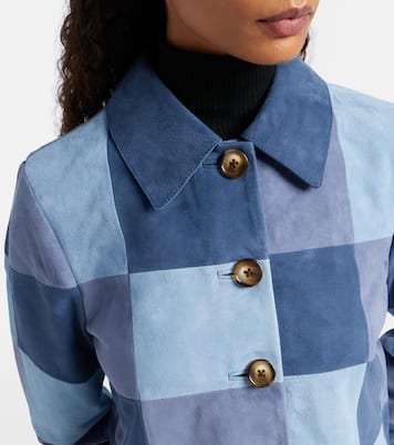 Jacke aus Veloursleder | Rixo