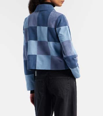 Jacke aus Veloursleder | Rixo