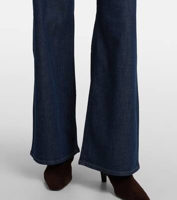 Jeans a gamba larga Lotta Tailorless a vita media | 7 For All Mankind