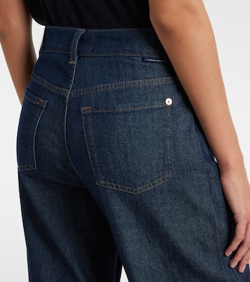 Jeans a gamba larga Lotta Tailorless a vita media | 7 For All Mankind