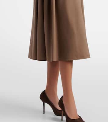 Livrea virgin wool midi skirt | Max Mara