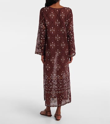 Bestickter Kaftan aus Baumwolle | Juliet Dunn