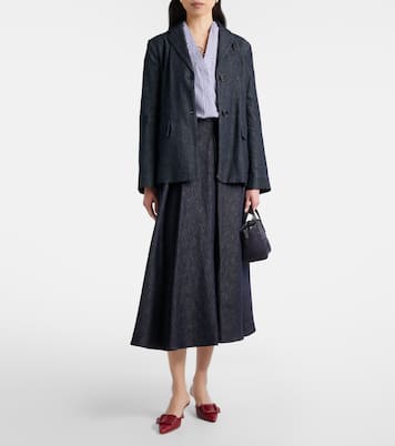 Jupe midi en denim | 'S Max Mara