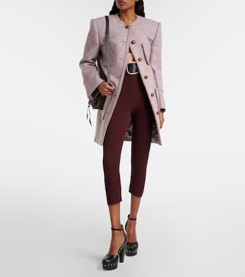 Wool-blend tweed coat | Chloé
