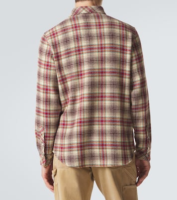 Balance cashmere shirt with emerald | God's True Cashmere