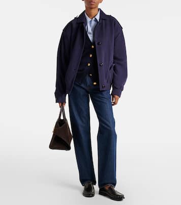 Wool, silk, and cashmere cardigan | Blazé Milano