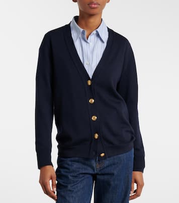 Wool, silk, and cashmere cardigan | Blazé Milano