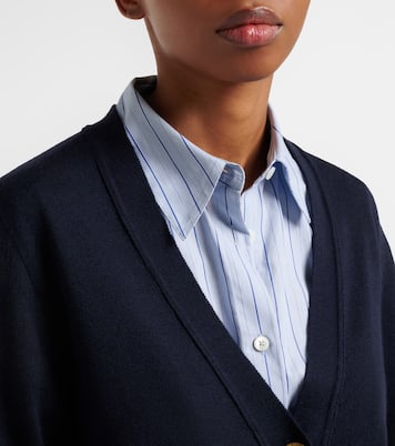 Wool, silk, and cashmere cardigan | Blazé Milano