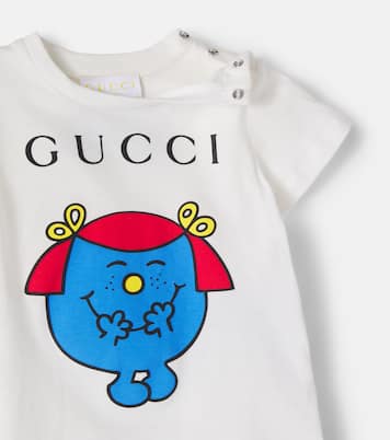 Bebé - x Mr. Men Little Miss camiseta de jersey de algodón | Gucci Kids