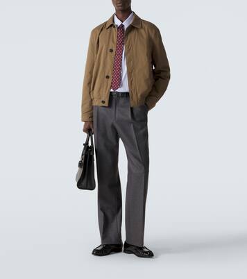 Veste blouson en coton | Saint Laurent