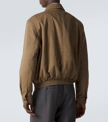 Veste blouson en coton | Saint Laurent