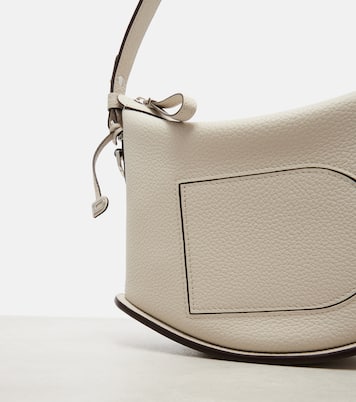 Schultertasche Pin Swing Medium aus Leder | Delvaux