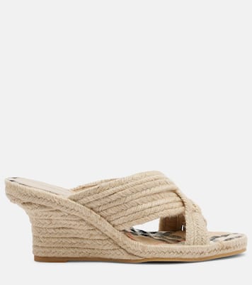 Woven espadrille wedges | Burberry