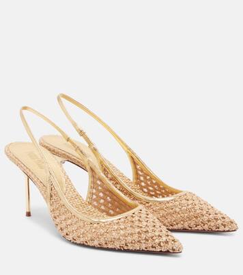 Slingback-Pumps Lidia mit Leder | Paris Texas
