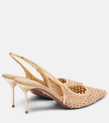 Slingback-Pumps Lidia mit Leder | Paris Texas
