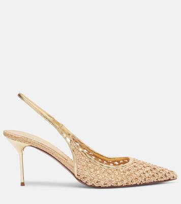 Slingback-Pumps Lidia mit Leder | Paris Texas