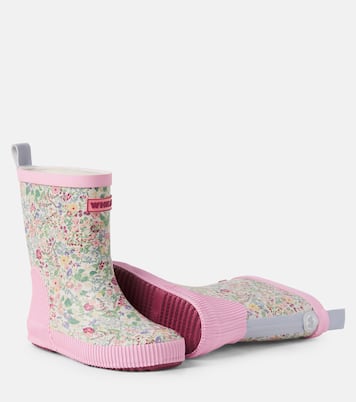 Welly floral rain boots | Wheat