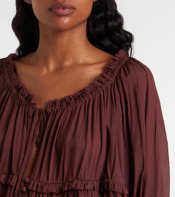 Blusa Moon con volantes | Poupette St Barth