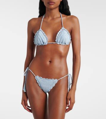 Crochet cotton bikini bottoms | Anna Kosturova