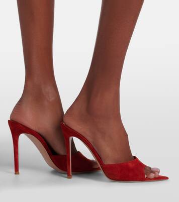 Elle suede mules | Gianvito Rossi