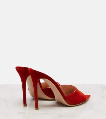Elle suede mules | Gianvito Rossi