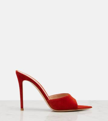 Elle suede mules | Gianvito Rossi