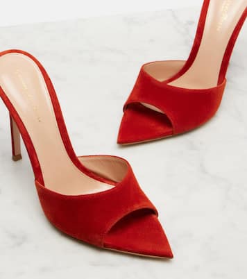Elle suede mules | Gianvito Rossi