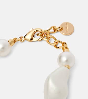 Faux pearl-embellished bracelet | Self-Portrait