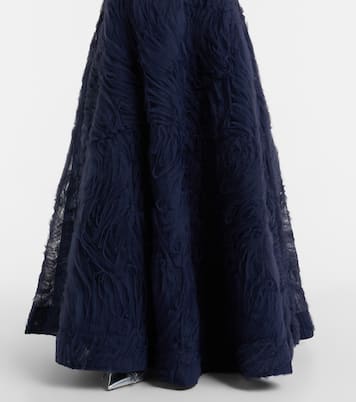 Jasmine pleated tulle gown | Rebecca Vallance