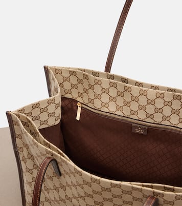 Shopper Large de lona GG | Gucci