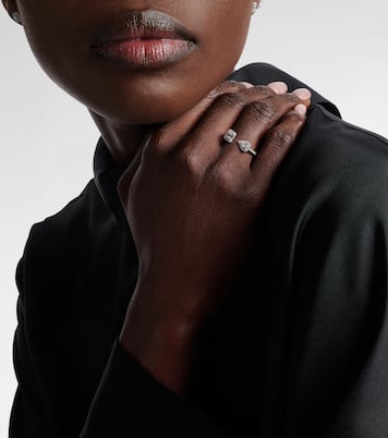 Anillo My Twin de oro blanco de 18 ct con diamantes | Messika